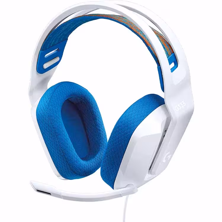 هدست گیمینگ لاجیتک Headset Gaming Logitech Logitech G335 White