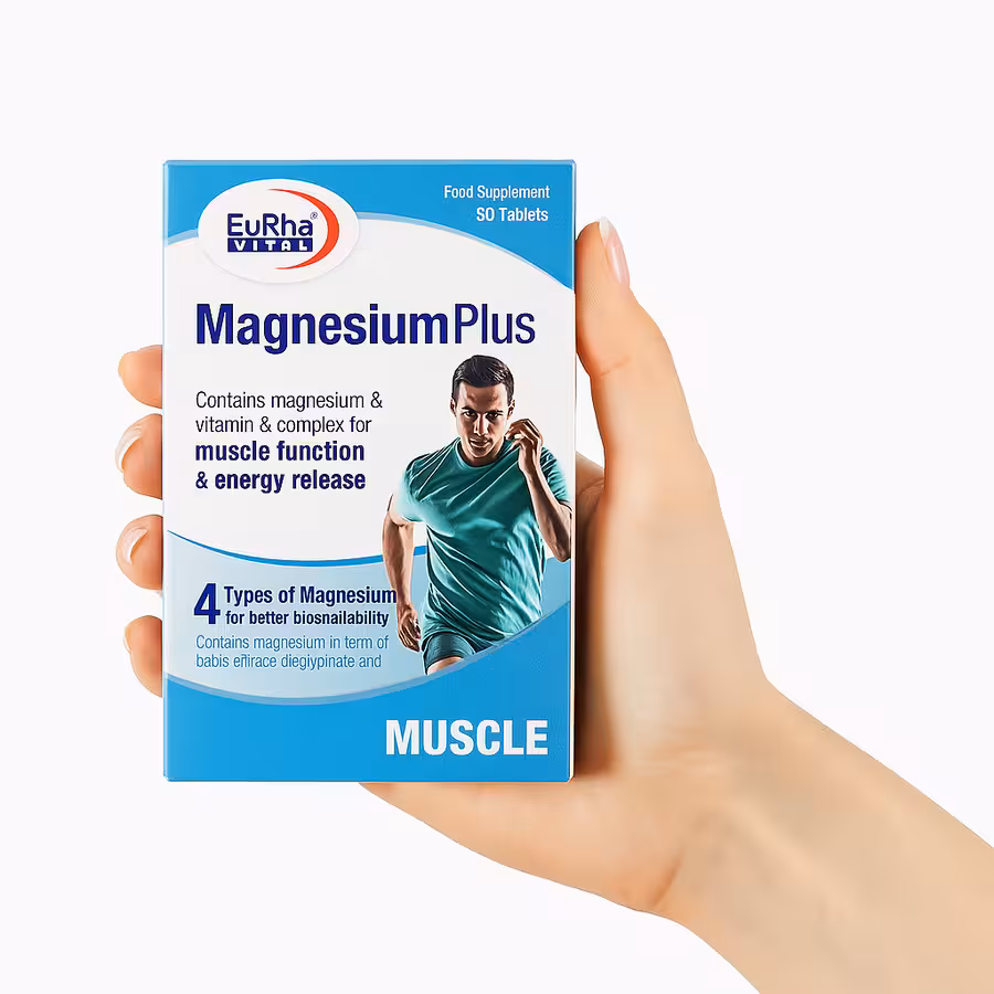 قرص منیزیم پلاس یوروویتال 30 عدد