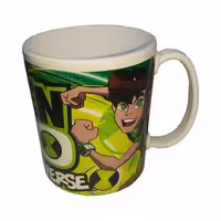 ماگ فرش کیپس مدل پلاستیکی دسته دار طرح ben10 بن10