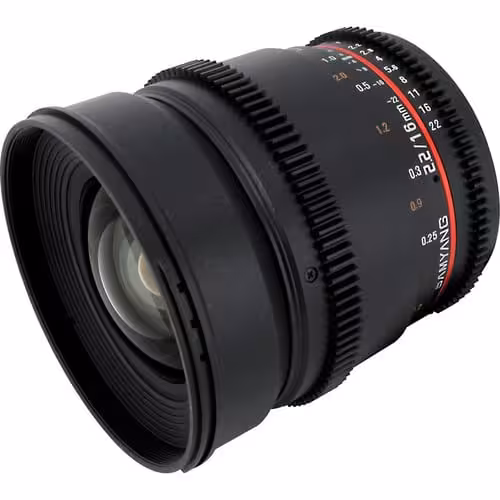 لنز سامیانگ Samyang 16mm T2.2 Cine Lens