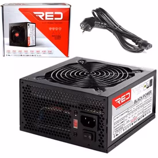 منبع تغذیه کامپیوتر RED 280W