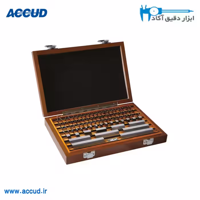 گیج بلاک 47 پارچه گرید 2 Accud (آکاد) مدل 512-047-02