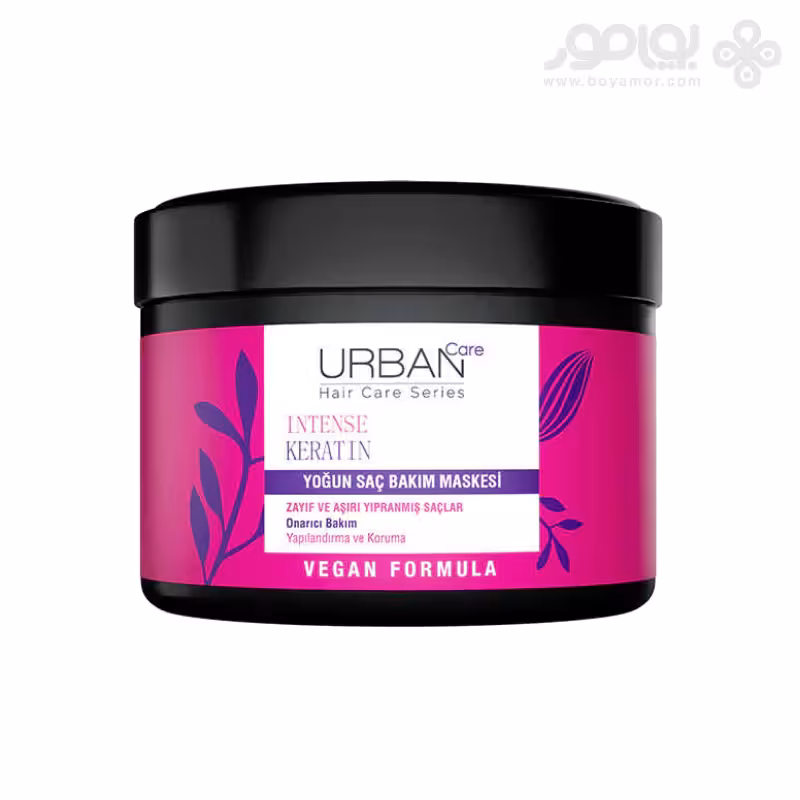 ماسک موی ترمیم کننده اربن کر INTENSE KERATIN حاوی کراتین