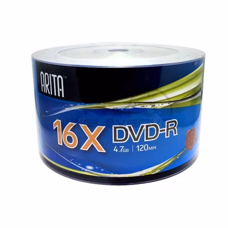 دی وی دی آریتا بسته 50 تایی