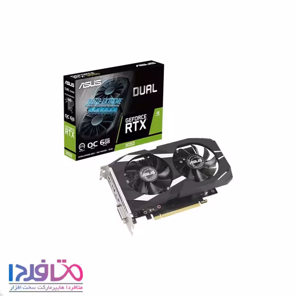 کارت گرافیک ایسوس مدل ASUS RTX 3050 DUAL OC 6GB