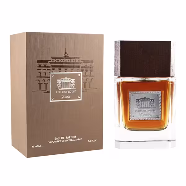 ادو پرفیوم مردانه پرفیوم هاوس مدل Leather حجم 100 میلی لیتر | Perfume House Leather Eau de Parfum for men 100ml