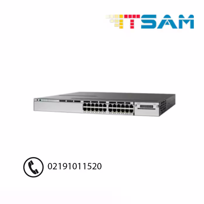 سوئیچ شبکه سیسکو 12 پورت WS-C3850-12S-E