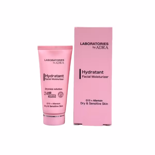 کرم مرطوب کننده پوست خشک و حساس لابراتوریز آدرا 65 میلی لیتر | Adra Laboratories moisturizing cream for dry and sensitive skin 65 ml