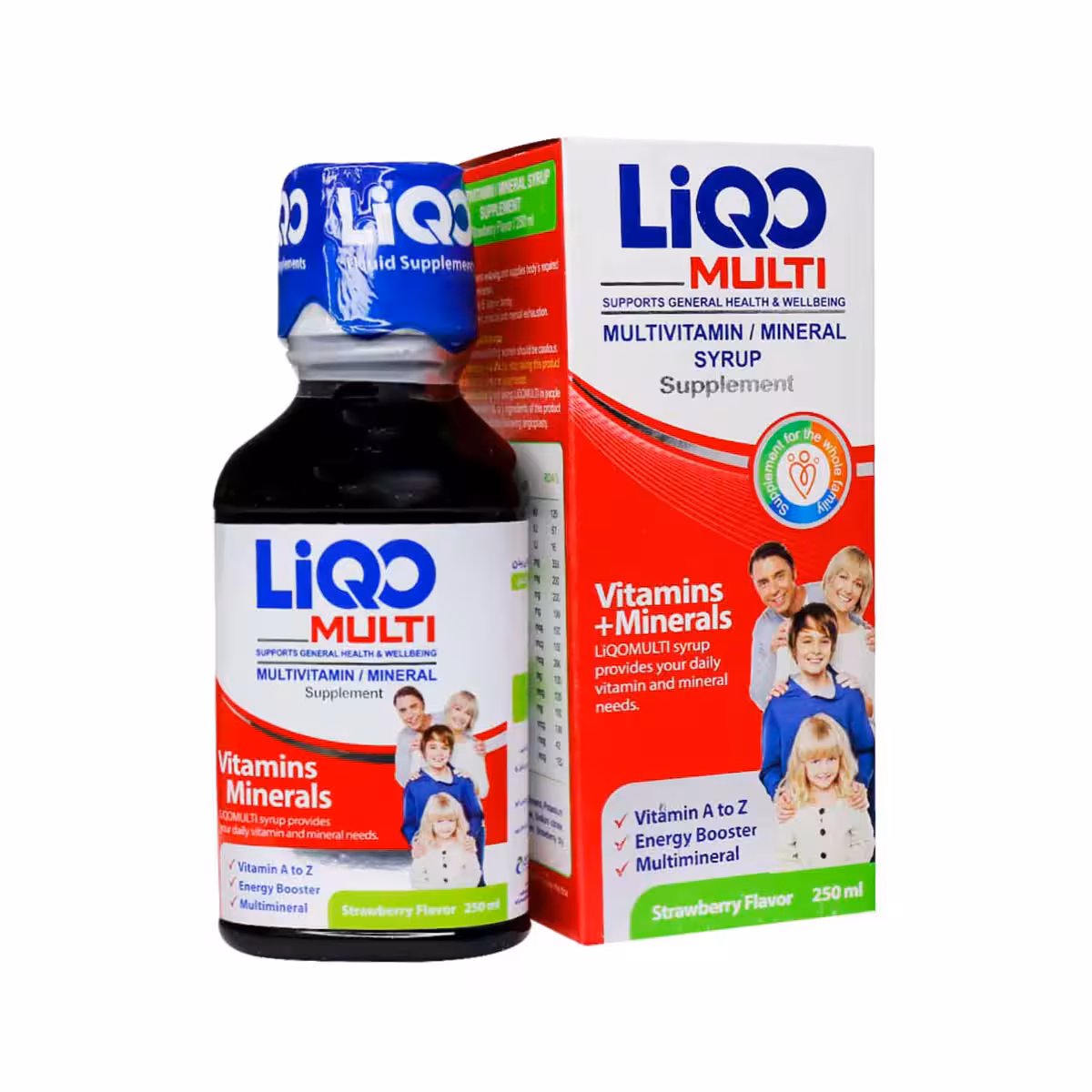 شربت لیکو مولتی حجم 250 میلی لیتر ابیان فارمد