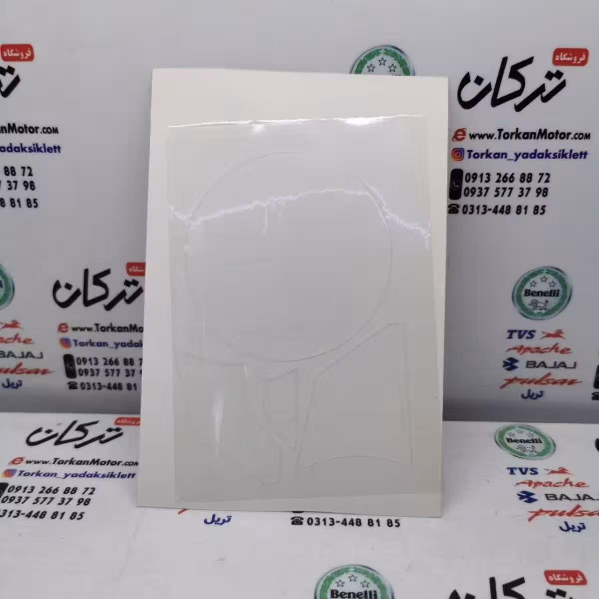 نانو گلس ( محافظ ) روی شیشه کیلومتر موتور NS 150 ، 200 ان اس و RS ار اس ( شفاف )