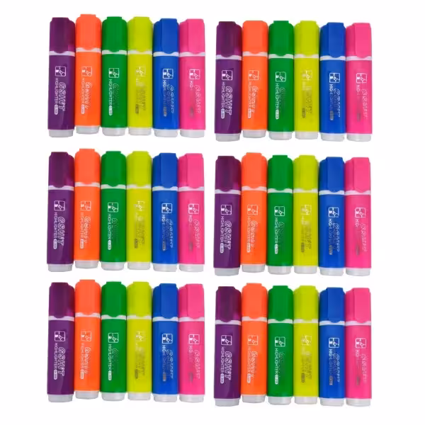 ماژیک علامت گذار جشیت بسته 36 عددی