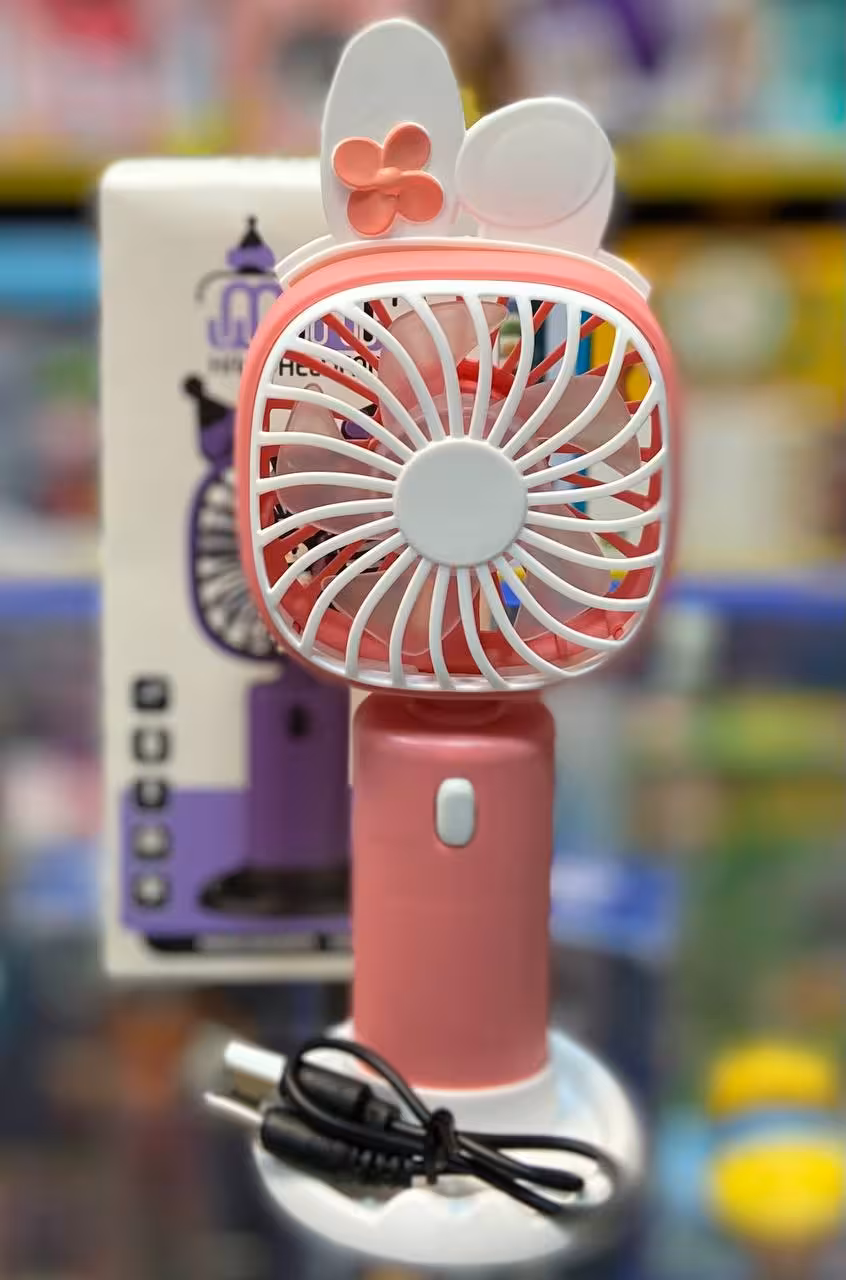 پنکه شارژی فانتزی ملودی کد 307 آیتم 005