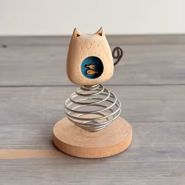 پایه فنری گربه ماهی به دل طرح دو