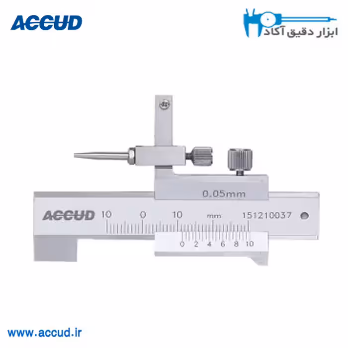 عمق سنج سطح 10-0 میلی متر Accud (آکاد) مدل 998-010-11