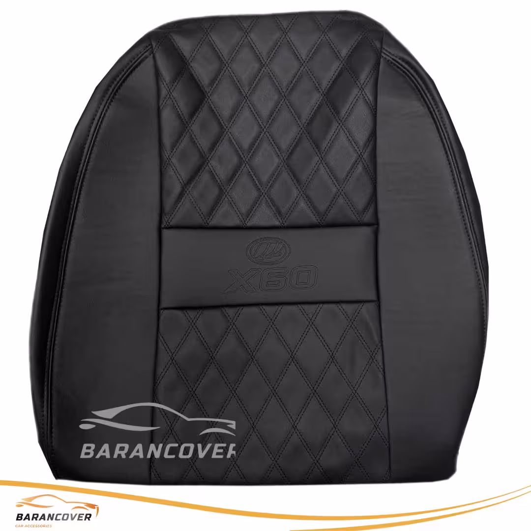 روکش صندلی لیفان X60 چرم رنگ مشکی