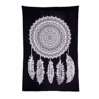 بکدراپ تپستری هندی طرح دریم کچر (رو تختی یک نفره) کد 153