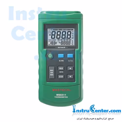 ترمومتر تماسی دیجیتالی ساخت کمپانی MASTECH تایوان  مدل MS 6511