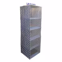لوییز آویز داخل کمد 5 طبقه طرح زیگ زاگ