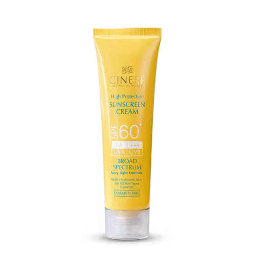 کرم ضد آفتاب SPF60 بدون رنگ مناسب انواع پوست