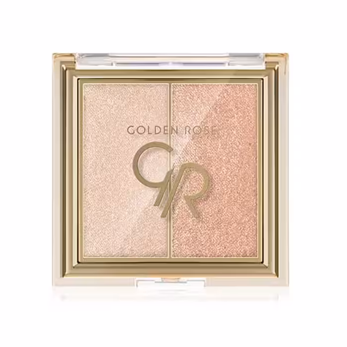 پالت هایلایتر دو رنگ گلدن رز مدل So Glow رنگ Sunshine شماره 102