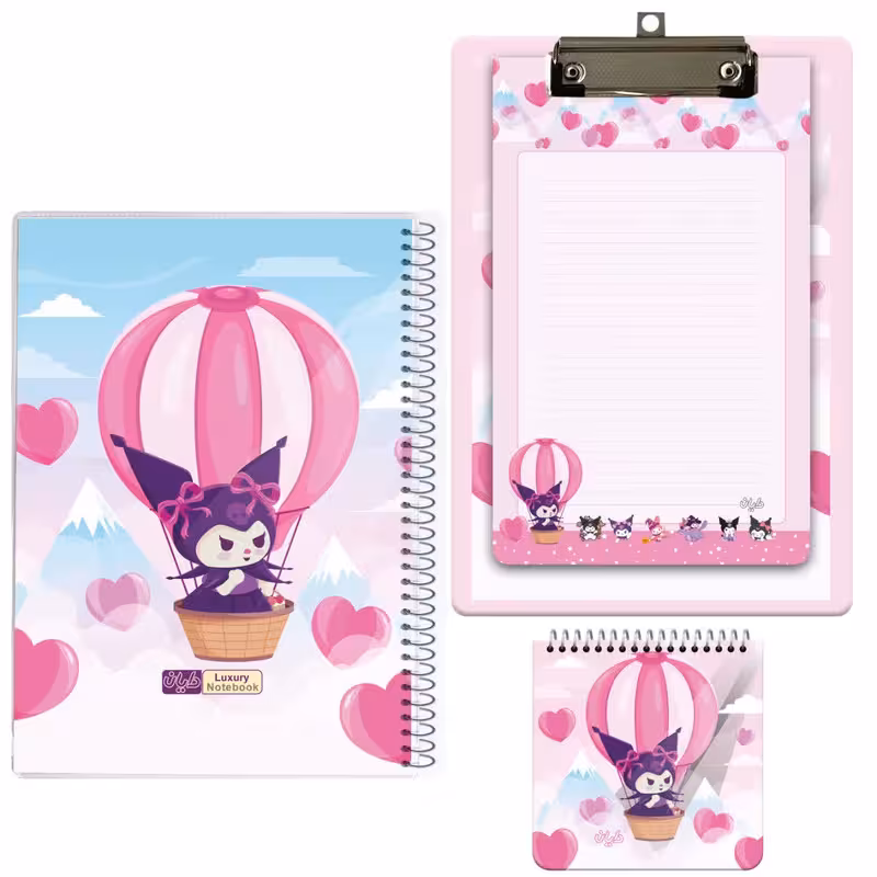 بسته لوازم تحریر دایان مدل کرومی 03 مجموعه سه عددی | کالا مکس