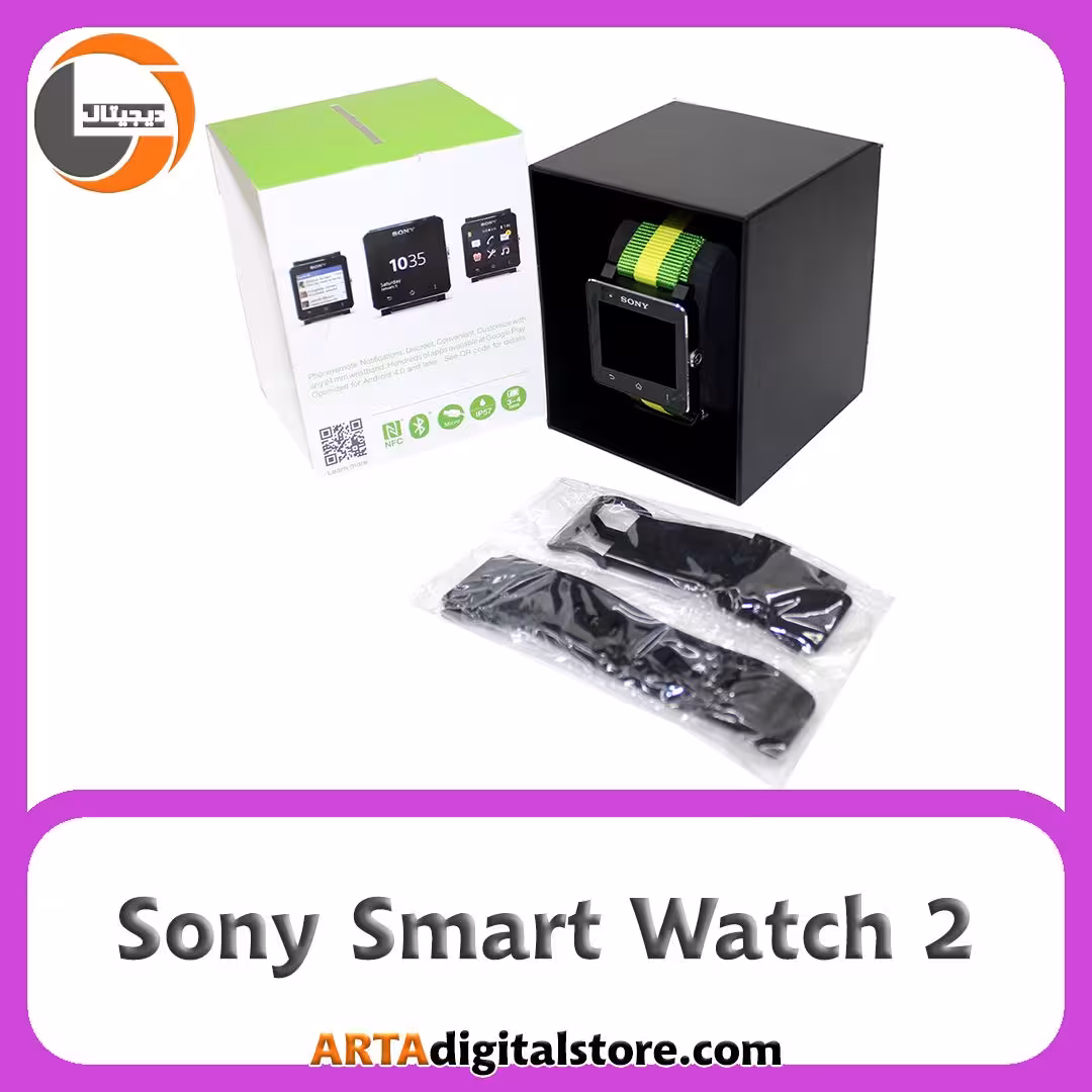 ساعت هوشمند سونی Sony Smart Watch 2 Black