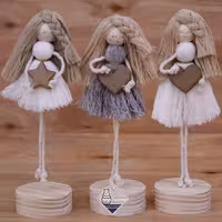 پایه چوبی فرشته