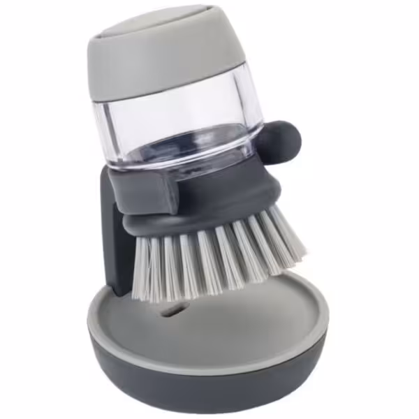 فرچه(برس ظرفشویی) مخزن دار پایه دار WS کد20492