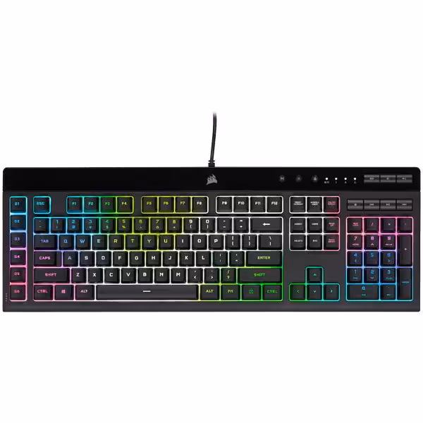 کیبورد گیمینگ کورسیر مدل CORSAIR K55 RGB PRO