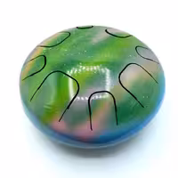 تانگ درام (هپی درام) 8 نت طرح سبز آبی کد 150074