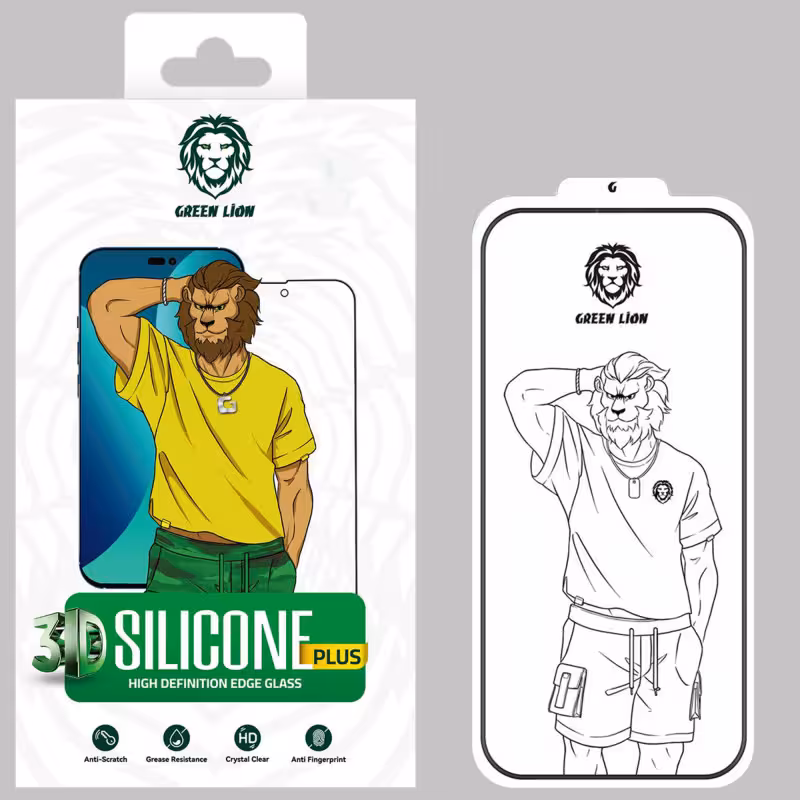 محافظ صفحه نمایش گرین مدل Silicone-HD Plus مناسب برای گوشی موبایل اپل iPhone 13 /13 pro / 14