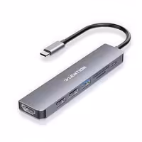 هاب 7 پورت تایپ سی لنشن مدل LENTION CB-CE18