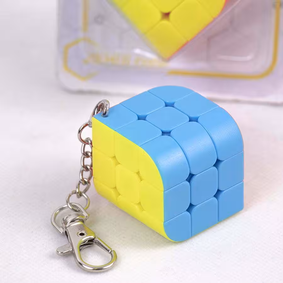 جاکلیدی پنرز استیکرلس mini Penrose cube with keychain