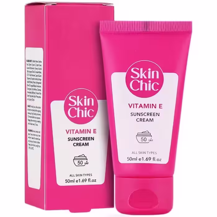 کرم ضد آفتاب ویتامین E اسکین شیک 75 میلی لیتر Skin Chic