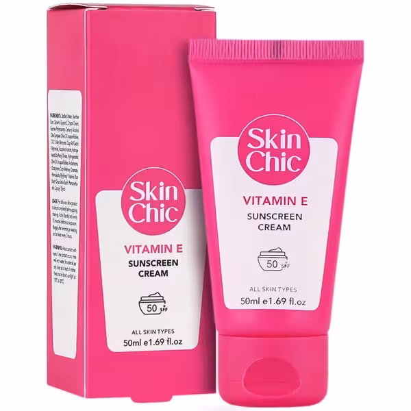 کرم ضد آفتاب ویتامین E اسکین شیک 75 میلی لیتر Skin Chic