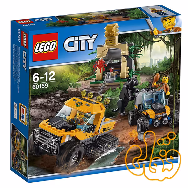 jungle halftrack mission 60159