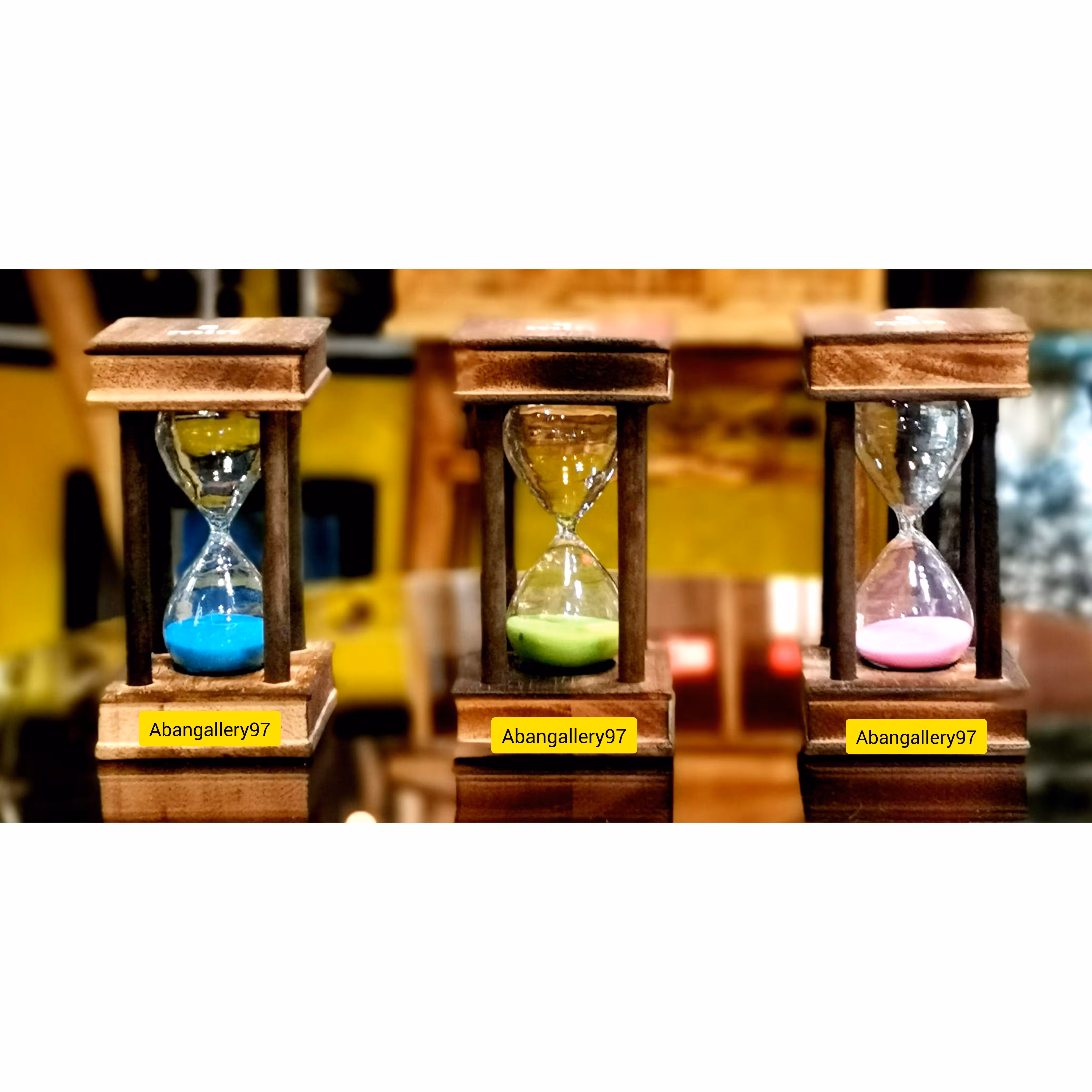 ساعت شنی 5 دقیقه چوبی