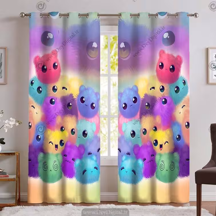 پرده پانچ عروسکی کودک pk-2932