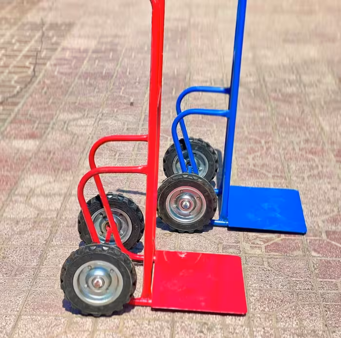 گاری دستی سنگین دوچرخ با چرخ بزرگ آجدار درجه بک با ضمانت