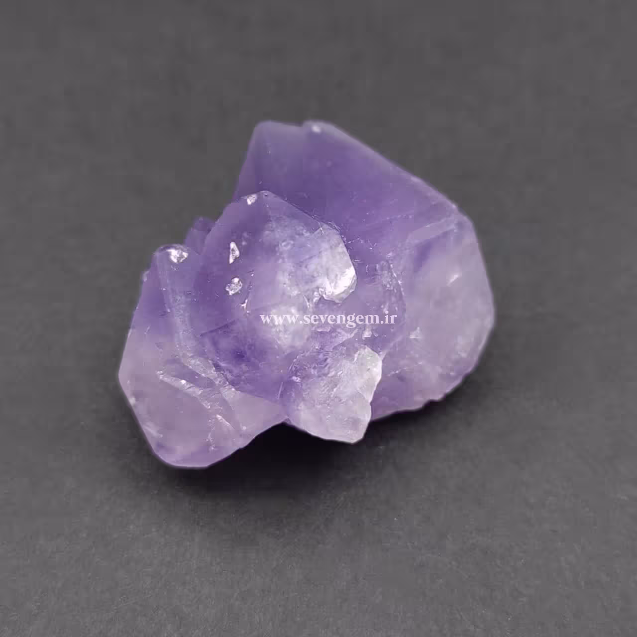 بلور خوشه ای سنگ آمیتیست برزیلی (کدA665)