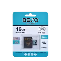 کارت حافظه MicroSD UHS-I U3 بکسو سرعت 90 مگابایت ظرفیت 16 گیگابایت