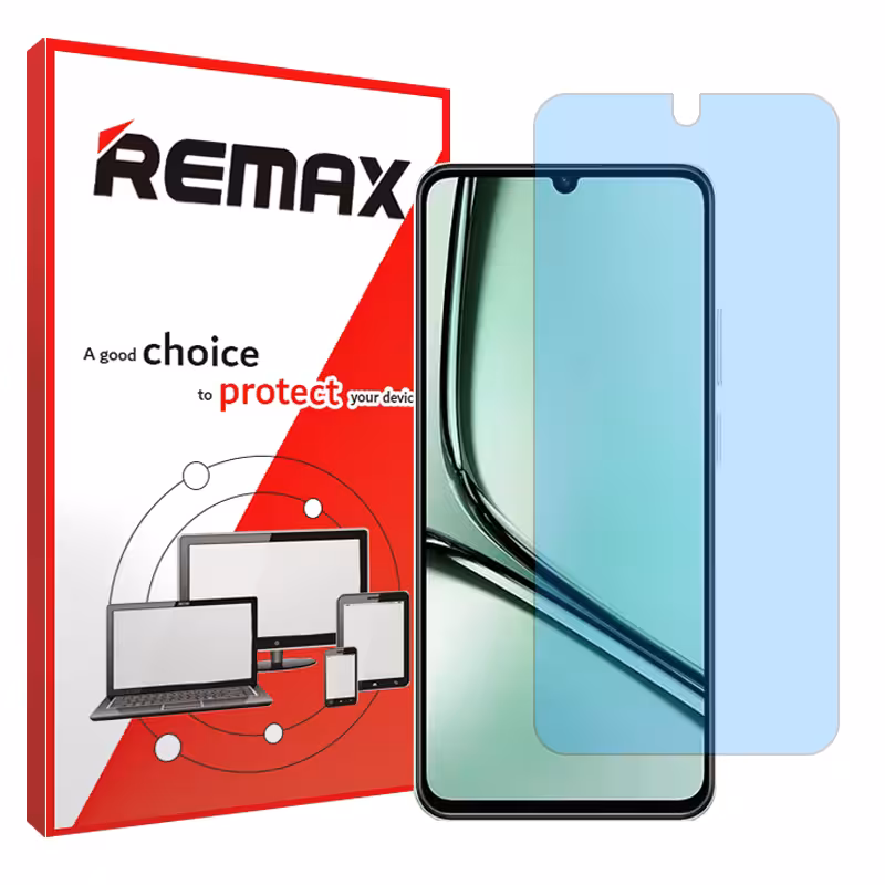 گلس ریلمی Note 60x مدل هیدروژلی آنتی بلو برند ریمکس کد S