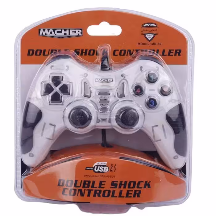 گیم پد تک فانتزی شوک دارمچر مدل Macher MR-60