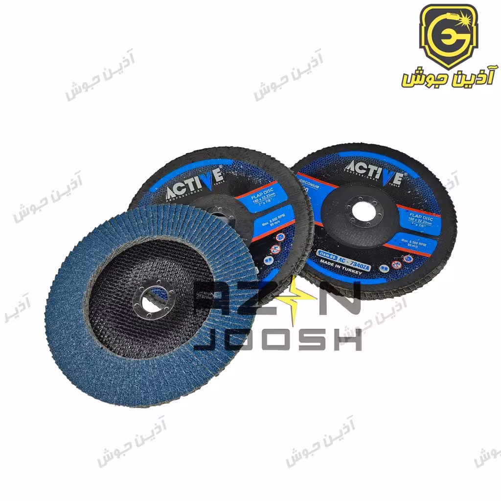 سنباده فلاپی بزرگ 180 م.م گرید 60 اکتیو Active