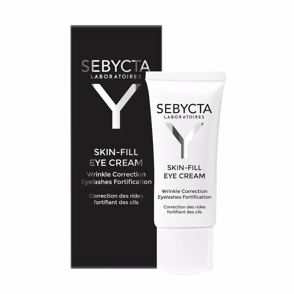 کرم پر کننده چروک دور چشم سبیکتا 15 میلی لیتر Sebycta Skin Fill Eye Cream 15 ml