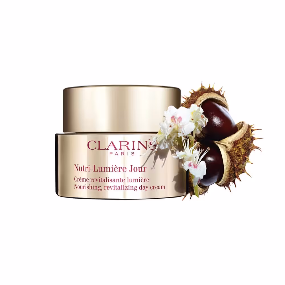 کرم روز مغذی و احیاکننده کلارنس ( CLARINS – Nutri Lumiere Jour Revitalizing Day Cream )