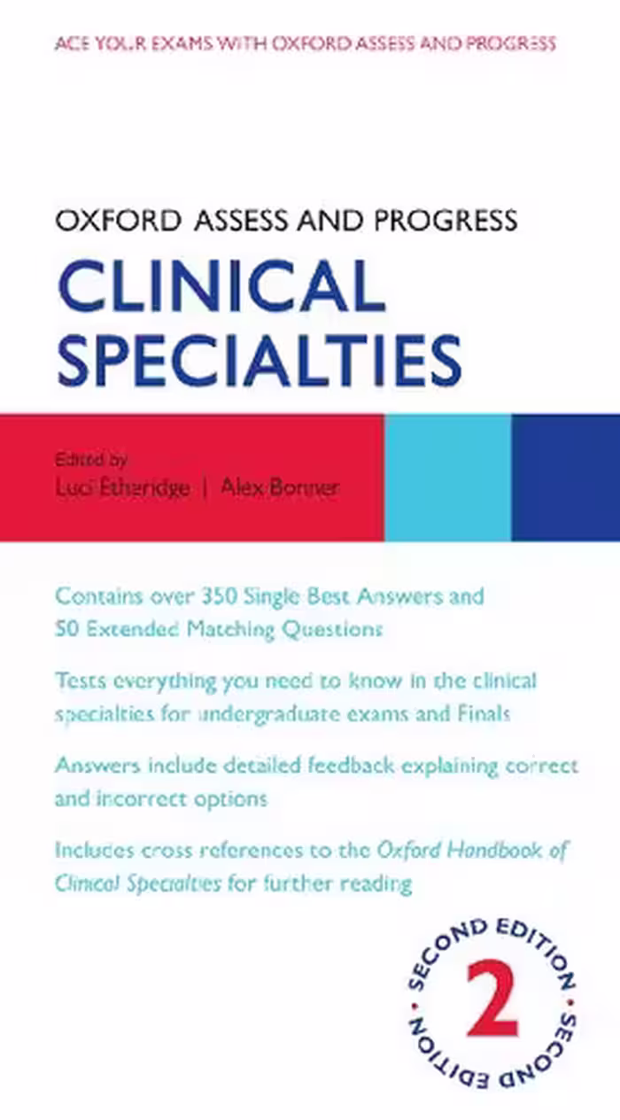 خرید و دانلود نسخه کامل کتاب Oxford Assess and Progress: Clinical Specialties