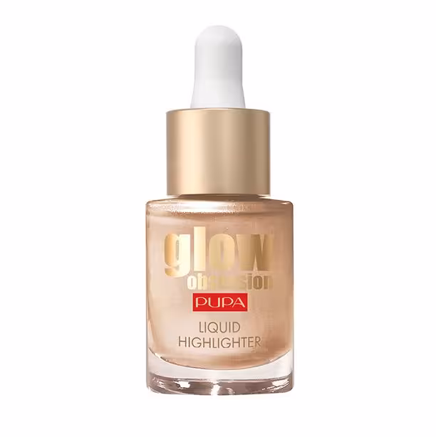 هایلایتر مایع گلو ابشن پوپا شماره PUPA GLOW OBSESSION LIQUID HIGHLIGHTER 002