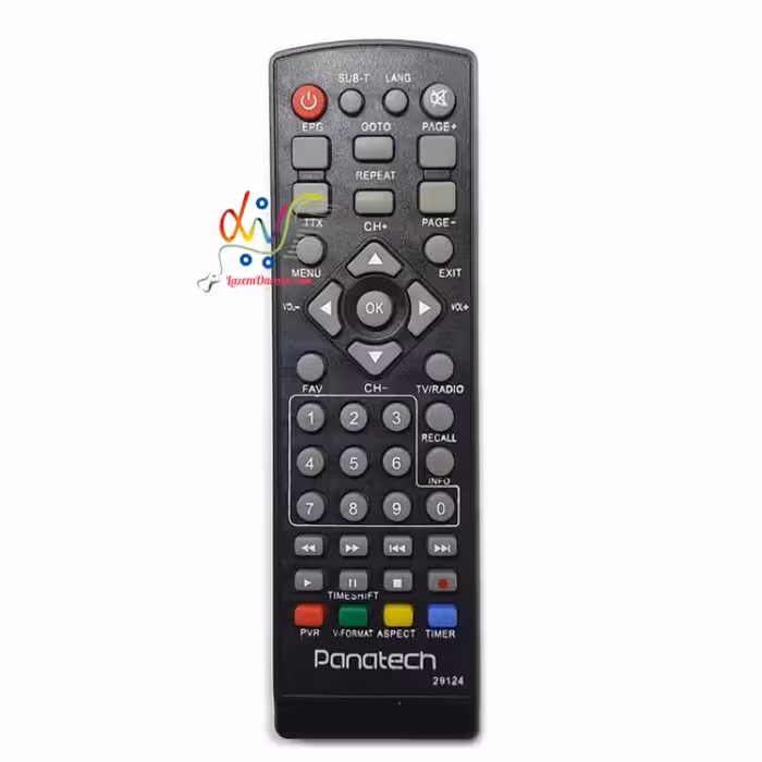 کنترل گیرنده دیجیتال پاناتک