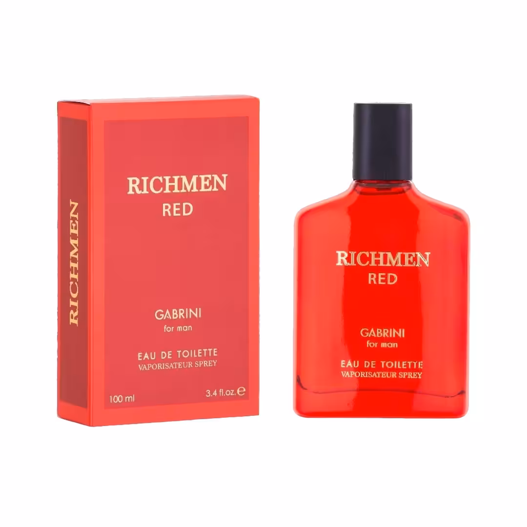 ادکلن مردانه گابرینی Gabrini مدل Richmen Red حجم 100 میل